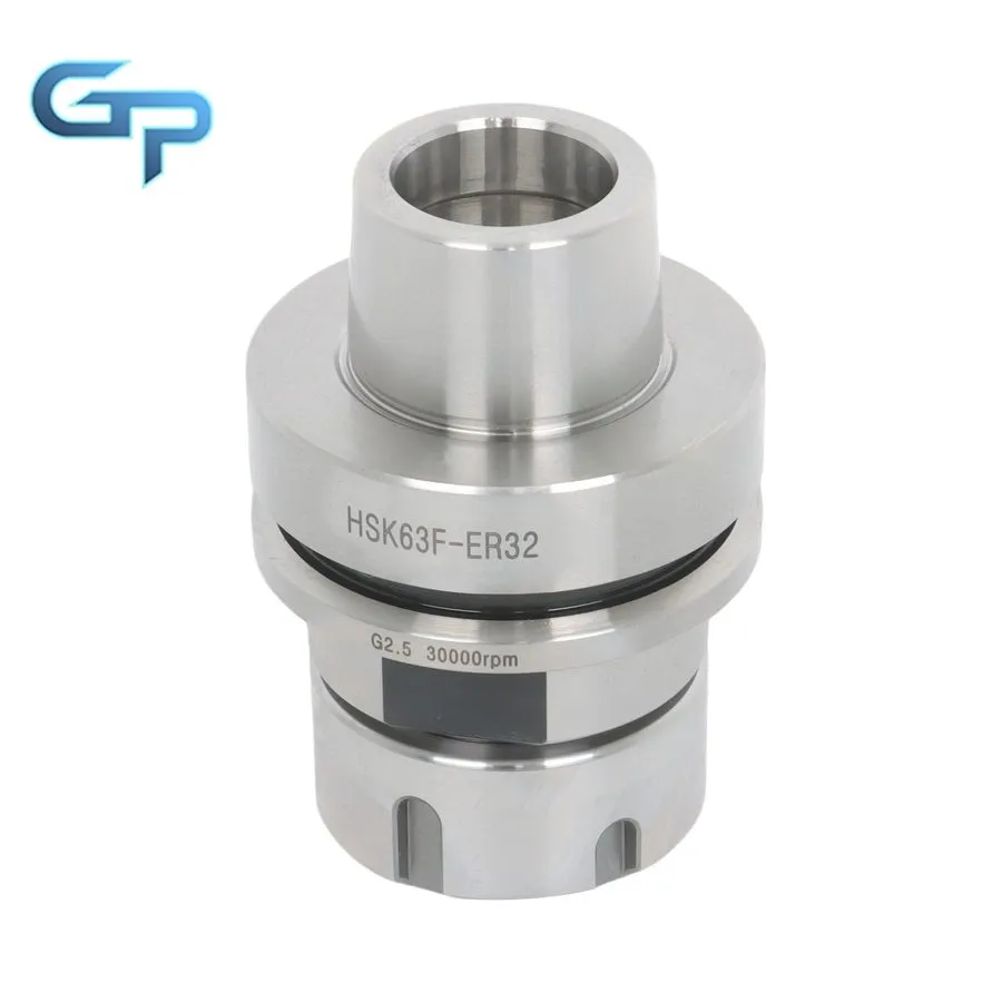 Режущий инструмент Short Style HSK63F ER32 Collet Chuck G2.5 24k RPM Tool Holder — фото лота 1