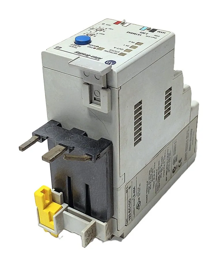 Реле защиты Allen Bradley 193-EC1DD Ser.C Solid State Relay, Protection, 9-45A 6 — фото лота 1