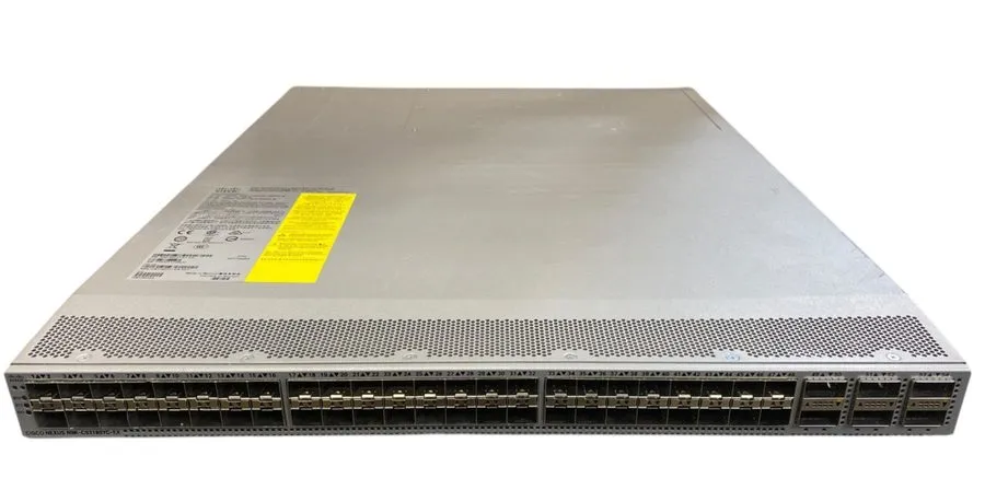 Коммутатор Cisco Nexus N9K-C93180YC-EX 48-Port 10/25GbE SFP28 Network Switch — фото лота 1