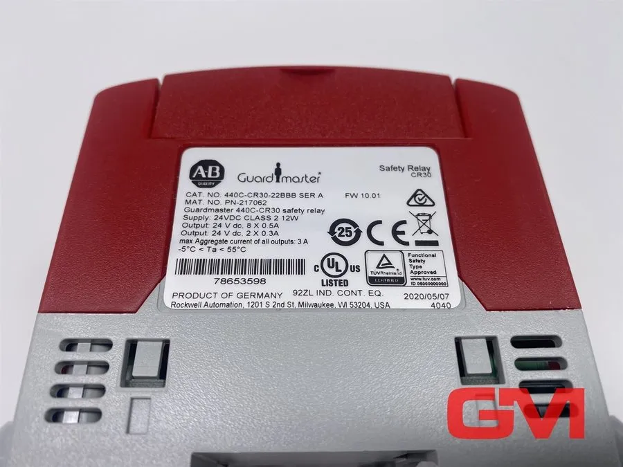 Реле безопасности 440C-CR30-22BBB Allen Bradley Gaurdmaster Safety Relay PN-2170