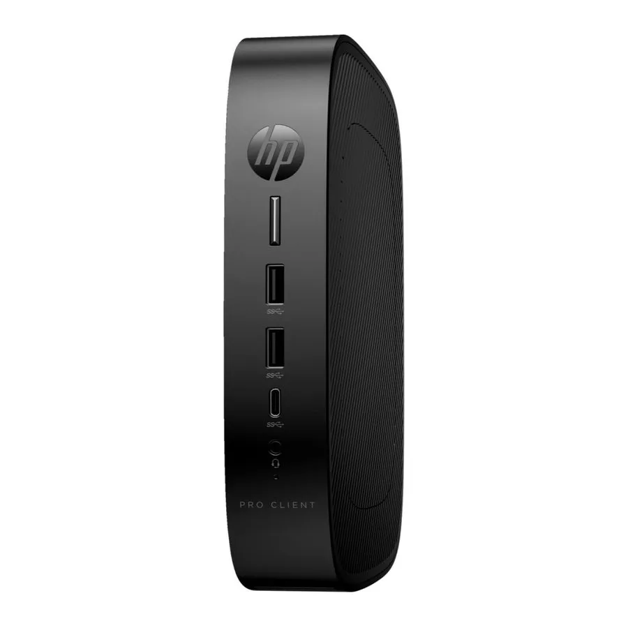 Тонкий клиент HP Pro t550 Thin Client Intel Celeron J6412 4GB RAM 31GB SSD No OS