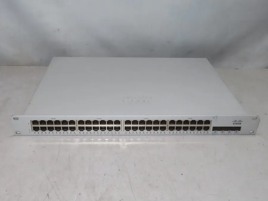 Коммутатор Cisco Meraki MS225-48LP 48-Port Gigabit PoE+ Switch 4x SFP+ 370W Uncl
