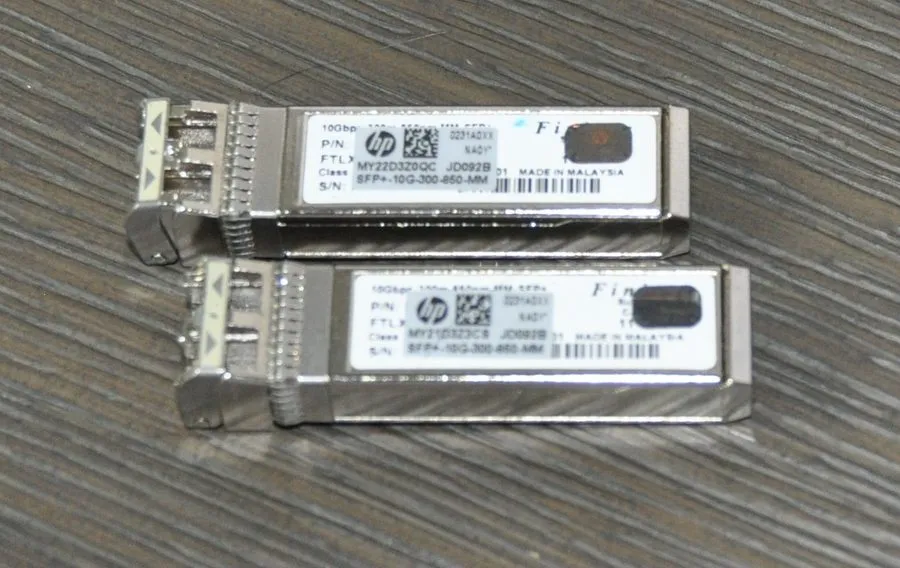Трансивер HP GBIC X130 10G SFP+ 850nm 300m LC SR Transceiver JD092B