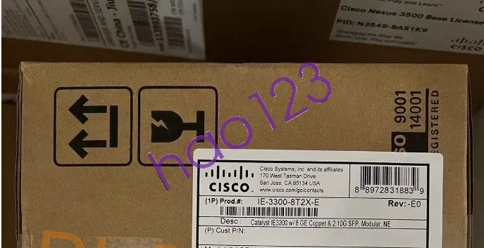 Коммутатор Cisco IE-3300-8T2X-E Industrial Ethernet Switch IE 3300 Series 2x SFP