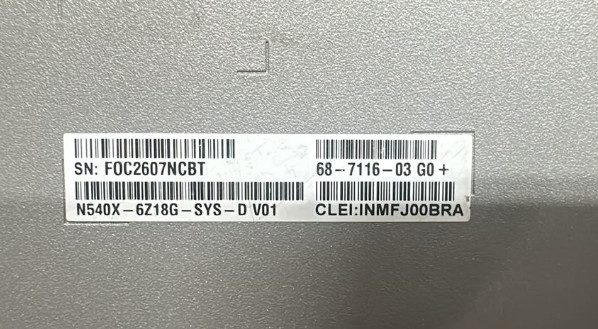 Маршрутизатор Cisco N540X-6Z18G-SYS-D Network Convergence System Router — фото лота 2
