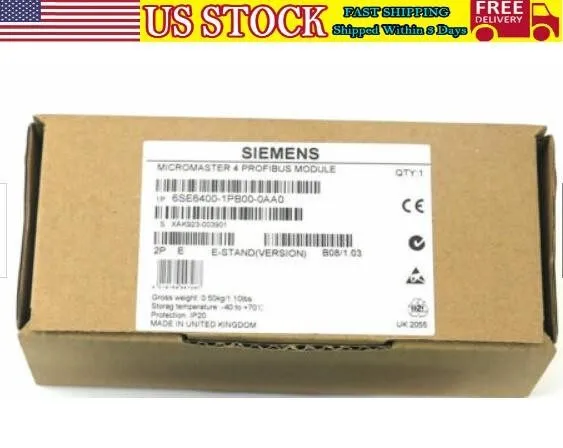 Частотный преобразователь 6SE6400-1PB00-0AA0 1 STÜCK NEUER SIEMENS MICROMASTER P