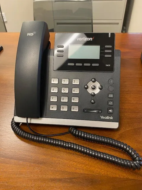 Yealink SIP-T41P IP Phone Black