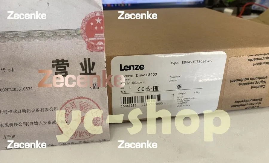 Частотный преобразователь Lenze E84AVTCE3024SBS Drive Inverter