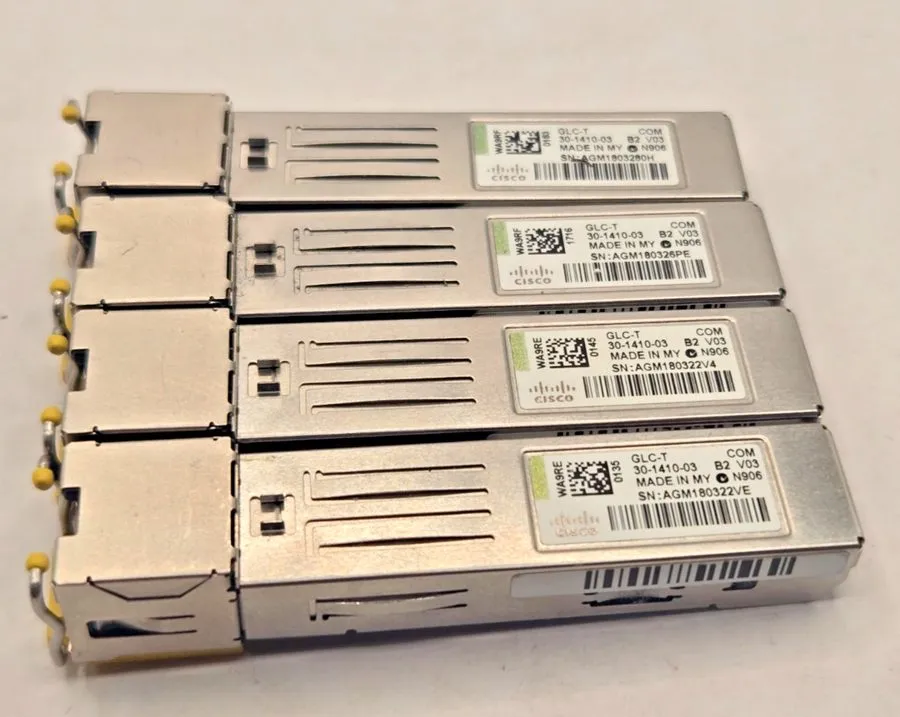 Трансивер in Clamshell Cisco GLC-T 30-1410-03 / 04 SFP Transceivers