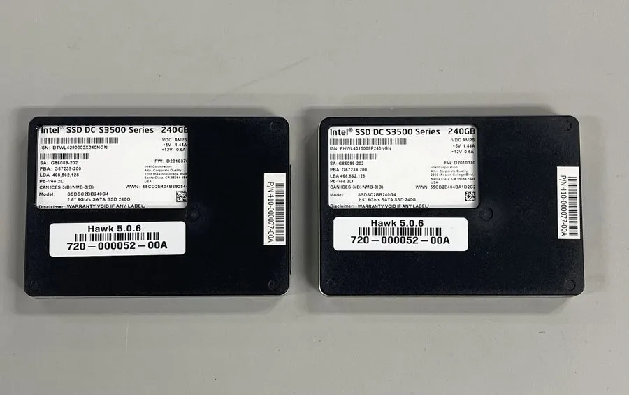 SSD-накопитель Mixed Intel DC S3500 240GB 2.5" SATA III 6Gb/s SSD SSDSC2BB240G4