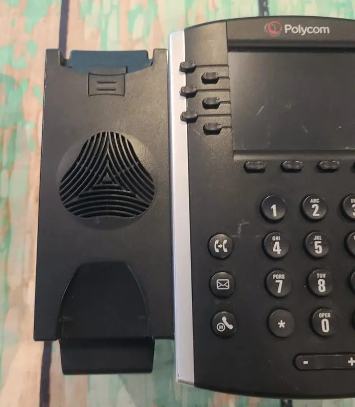 IP-телефон Polycom Desktop Phone VVX410 PoE GIG-E, 2200-46162-025 VVX 410 — фото лота 4