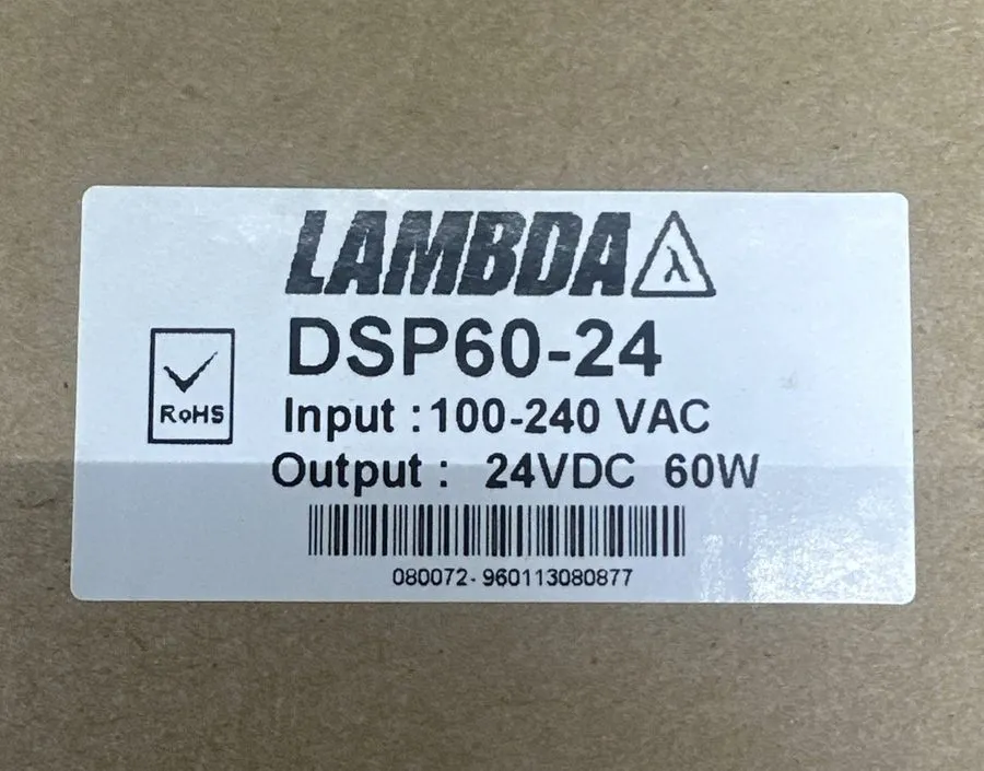 Блок питания TDK-Lambda DSP60-24 DIN Rail Power Supply 24VDC 60W 2.5A 100-240VAC