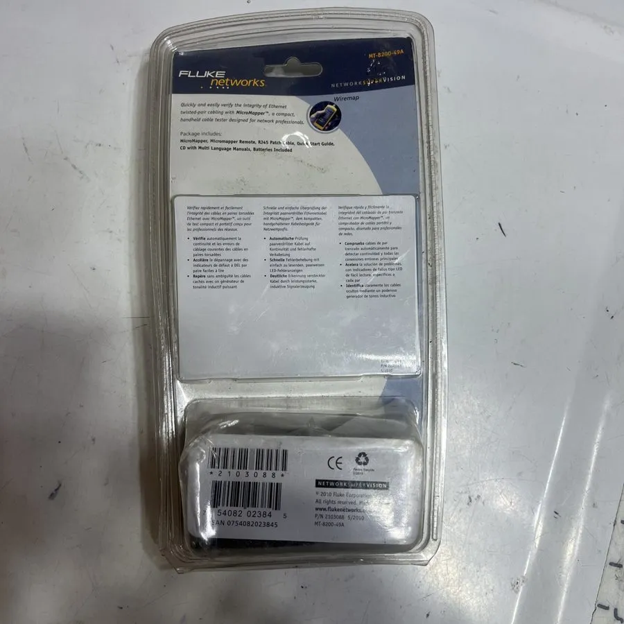 Тестер Fluke Network MicroMapper MT-8200-49A Wiremap Checker
