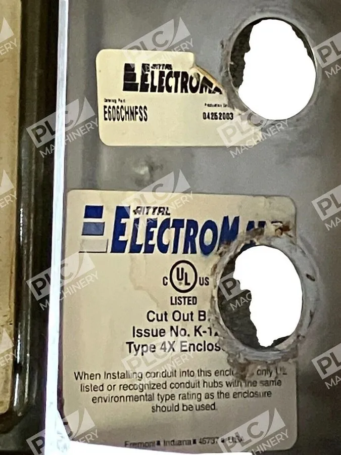 Монтажный шкаф Rittal Electromate Enclosure E606CHNFSS — фото лота 1