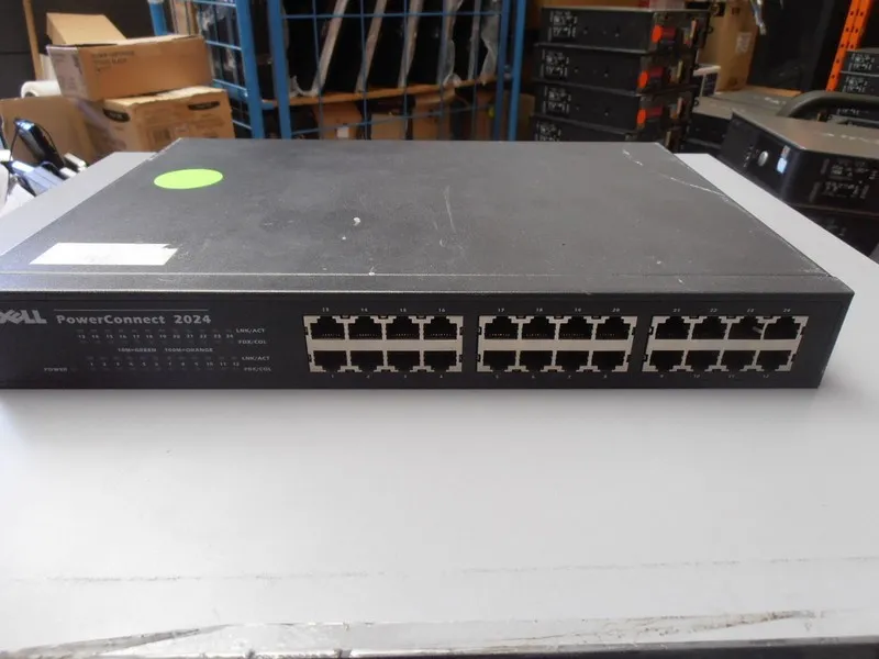 Коммутатор Dell PowerConnect 2024, 24-Port RJ-45, 10/100 Unmanaged Ethernet SWIT