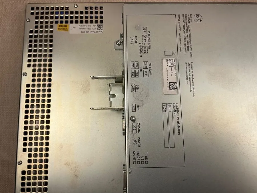 Промышленный компьютер Siemens SIMATIC IPC677D 6AV720-2GY31-0BX6 22 Inch Touch P — фото лота 2