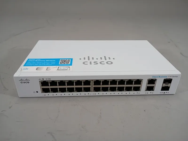 Коммутатор Cisco CBS110-24T Unmanaged 24-Port Gigabit Ethernet Switch