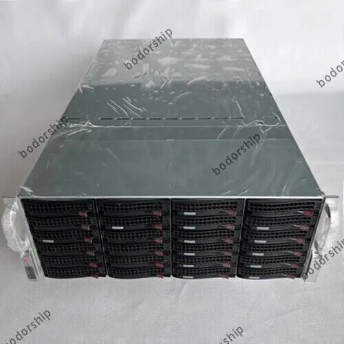 Сервер Supermicro SYS-6049GP-TRT GPU Server 24X3.5"960G M.2 SSD 2x 8272CL CPU 51