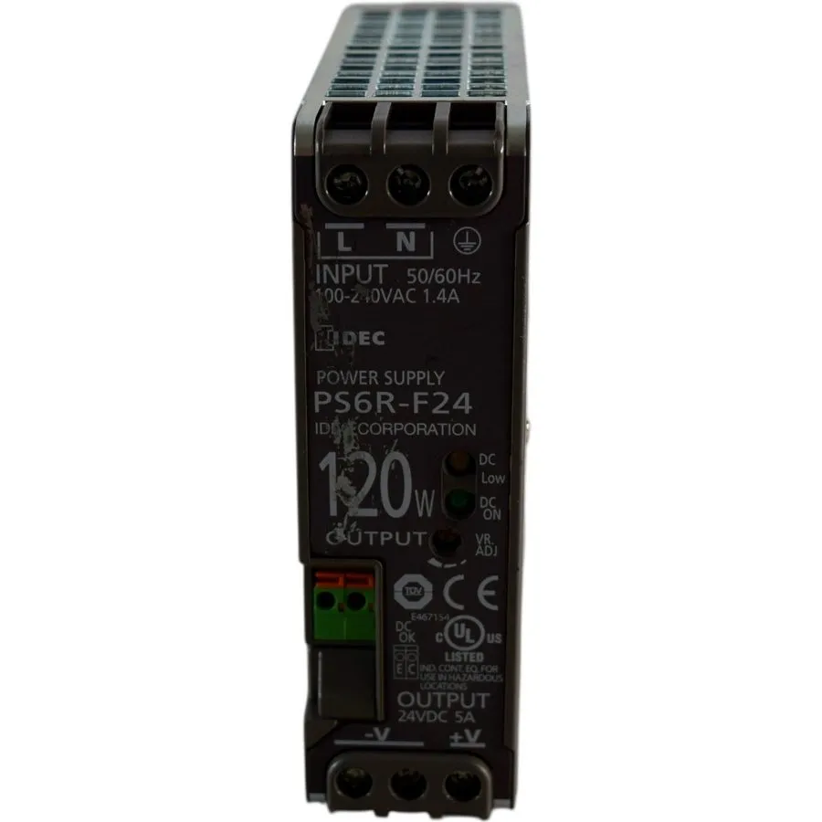Блок питания IDEC PS6R-F24 Switching Power Supply 120W 24VDC 5A DIN Rail