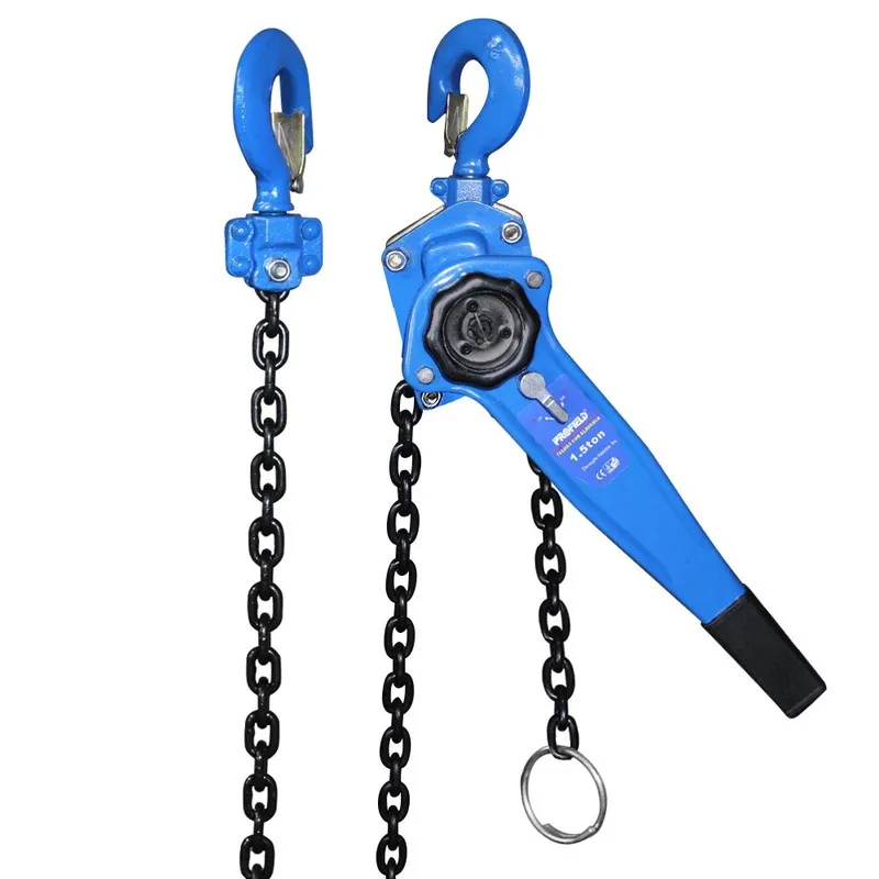 Таль 0.75T Lever Block Chain Hoist Ratchet Type Come Along Puller 10FT Lifter 16 — фото лота 1