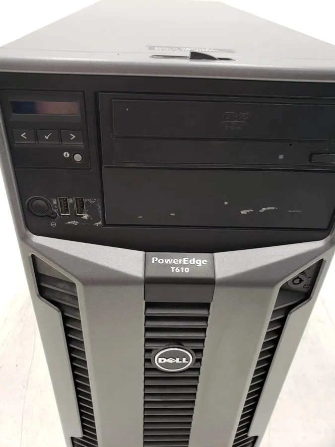 Сервер DELL PE T610 TOWER Server Dual 6-Core XEON X5670 **192gb RAM 8x4TB 32TB S