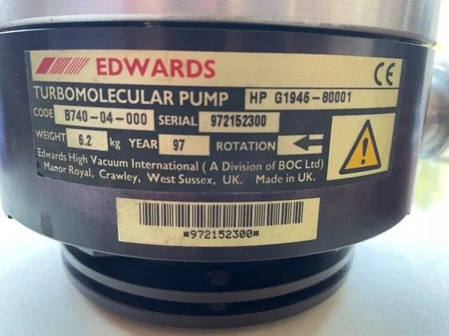 Насос Edwards Turbo Pump. Agilent G1946-80001, Agilent GC/MS