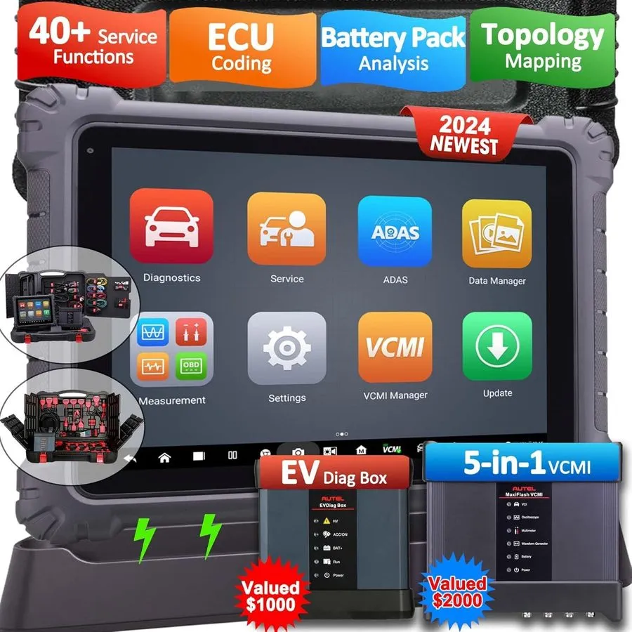 Диагностический сканер Autel MaxiSys Elite II PRO MS909 Diagnostic Scanner ECU P