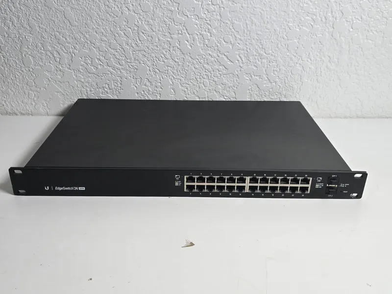 Коммутатор Ubiquiti EdgeSwitch 24 24-Port 500W Managed PoE+ Switch ES-24-500W