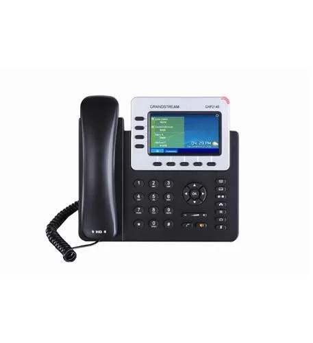 Grandstream GXP2140 IP Phone | 4 Lines, 4 SIP Accounts | 4.3-Inch Color Display