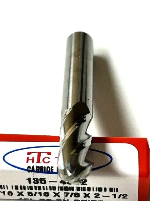 Режущий инструмент HTC 5/16" DIAMETER CARBIDE END MILL. 135-4312. 4 FL BALL. 7/8