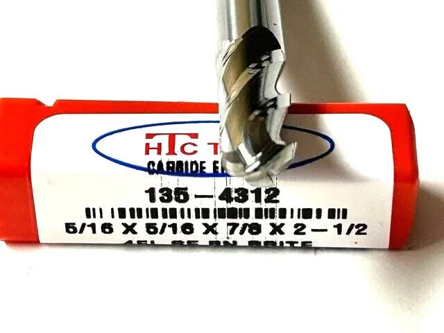 Режущий инструмент HTC 5/16" DIAMETER CARBIDE END MILL. 135-4312. 4 FL BALL. 7/8 — фото лота 2