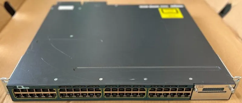 Коммутатор Cisco WS-C3560X-48PF-L Ethernet PoE+ ports w/ 1100W AC P/S