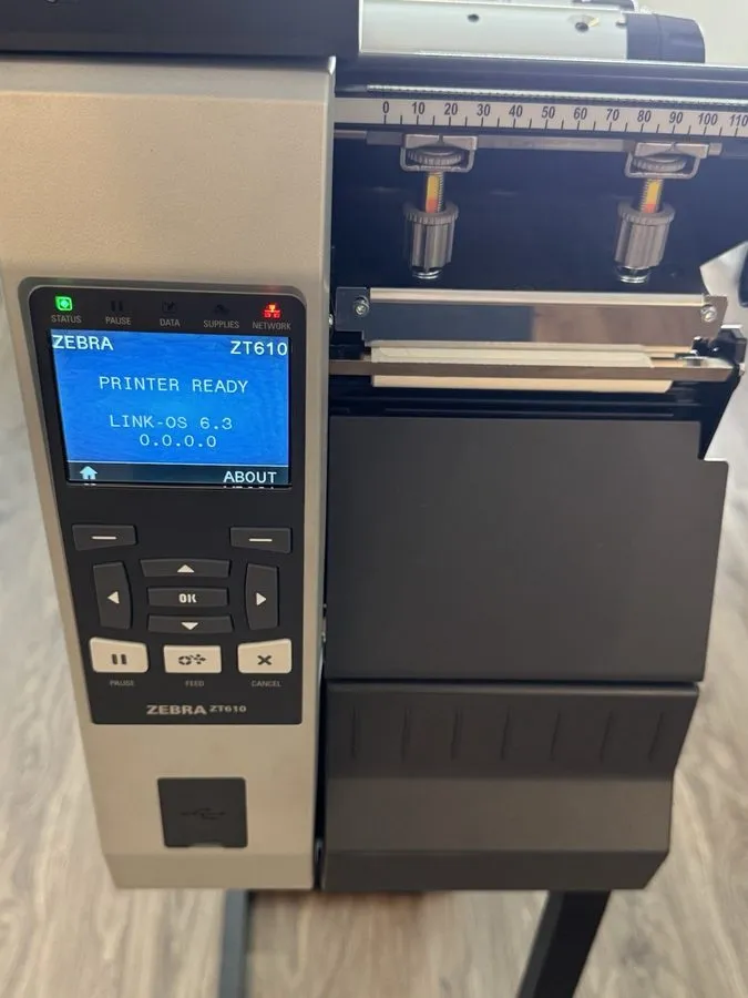 Принтер этикеток Zebra ZT610 Thermal Label Printer 203 dpi USB, Ethernet ZT61042 — фото лота 2