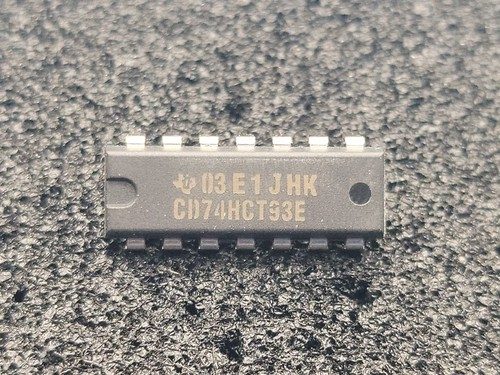 Микросхема CD74HCT93E TEXAS INSTRUMENTS IC Logic — фото лота 2