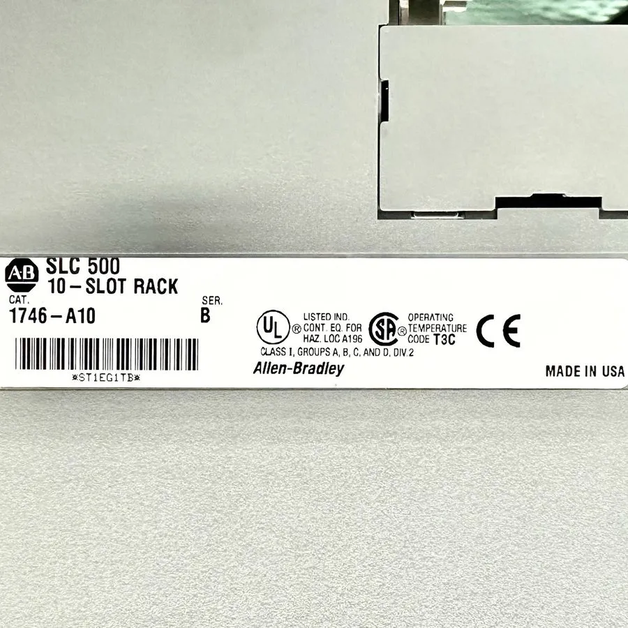 ПЛК Allen Bradley 1746-A10 SLC 500 10 Slot PLC Chassis Rack — фото лота 1