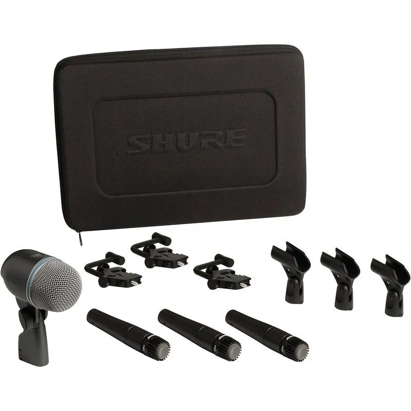 Микрофон Shure DMK57-52 4-Piece Drum Microphone Pack — фото лота 1