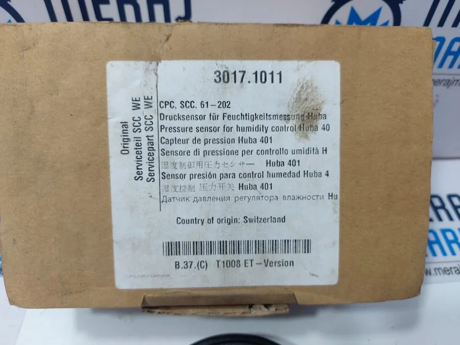 Датчик давления Huba Control 401.93000 Pressure Transmitter P 0...3 bar P Max 25