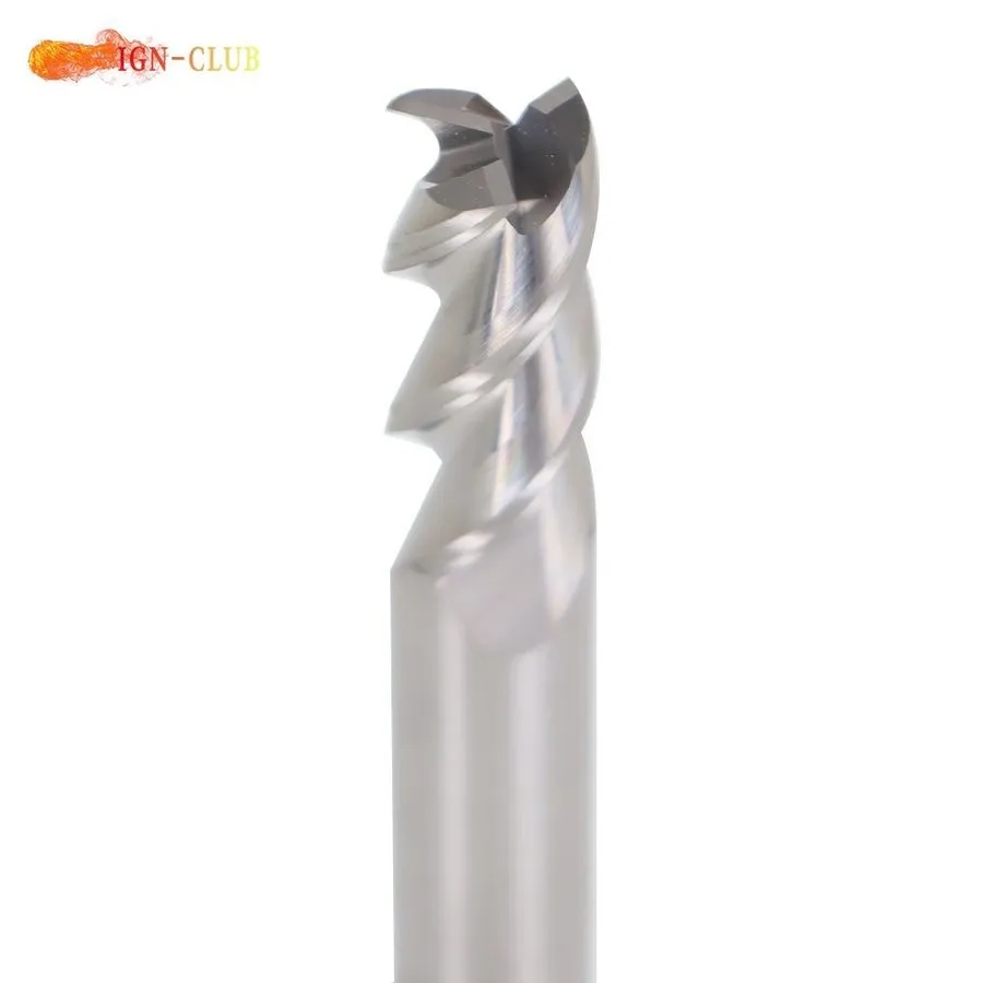 Режущий инструмент 1/4Inch 3 Flute 5/8Inch Length Of Cut 2-1/2Inch Overall Lengt — фото лота 2