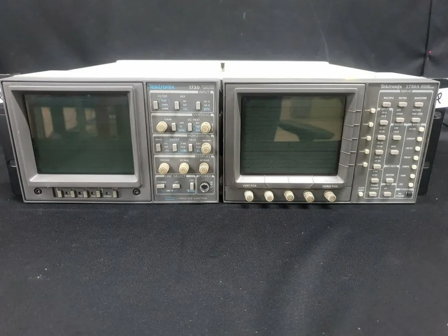 Тестер Tektronix 1730 : Waveform Monitor + 1750A Waveform/Vector Monitor