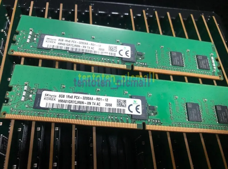 Модуль памяти SK Hynix 8GB 3200MHz DDR4 RDIMM PC4-3200AA RAM HMA81GR7CJR8N-XN