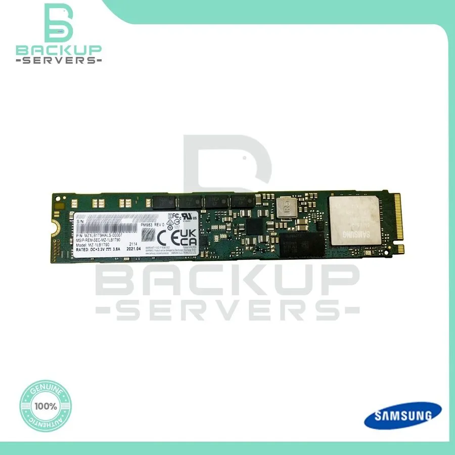 SSD-накопитель Samsung PM983 1.92TB NVMe PCIe M.2 MZ1LB1T9HALS SSD MZ-1LB1T90 Br