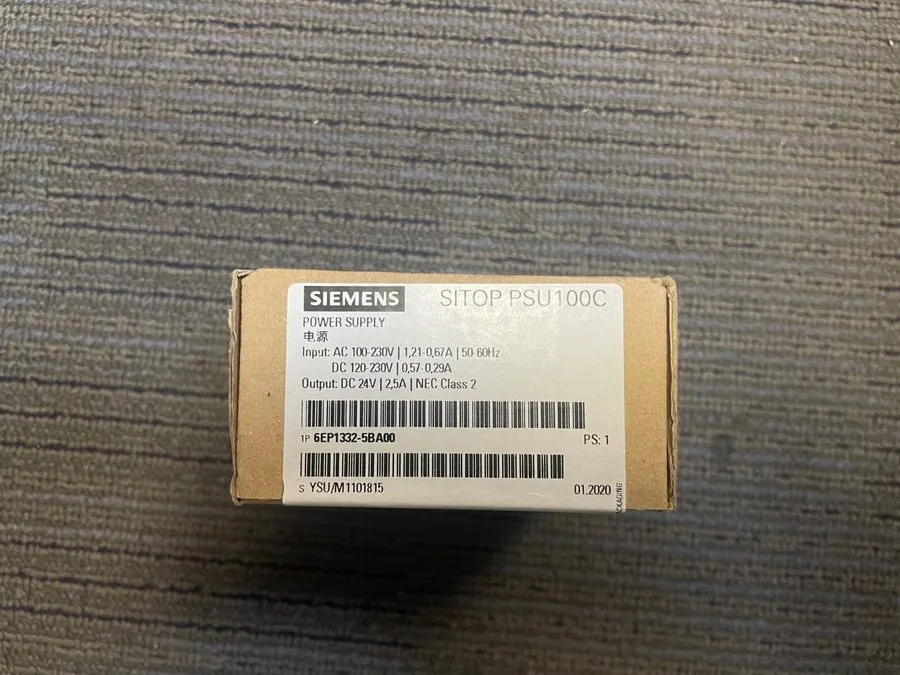 Блок питания SIEMENS 6EP1332-5BA00 SITOP PSU100C POWER SUPPLY 24 VDC