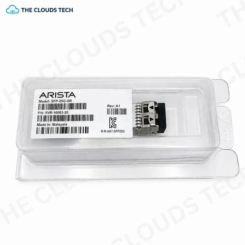 Трансивер Arista SFP-25G-SR 25GBASE-SR SFP28 850nm MMF 100m Optical Transceiver