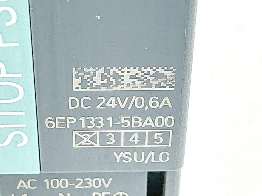 Блок питания Siemens SITOP PSU100C 6EP1331-5BA00 24VDC 0.6A DIN Rail Power Suppl