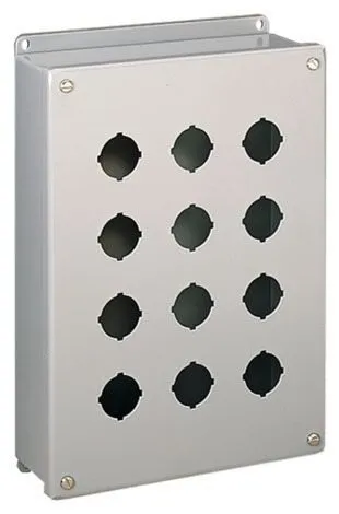 Монтажный шкаф Hoffman E1PBSS Stainless Steel 30.5mm Push Button Enclosure 1 Hol