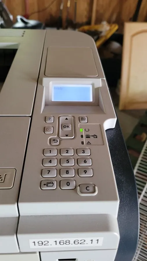 Лазерный принтер HP LaserJet P3015 Monochrome Laser Printer USB Network Workgrou — фото лота 2