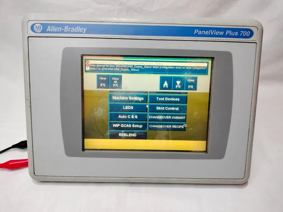 Панель оператора Allen Bradley 2711P-T10C4D1 Panelview Plus 1000 Touch Panel 24V