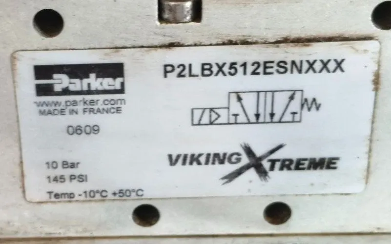 Электромагнитный клапан PARKER Pneumatic Solenoid Dir Control Valve 10 BAR 145PS — фото лота 2
