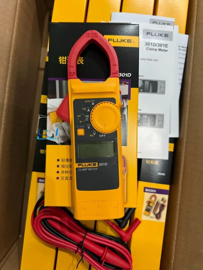 Тестер Fluke 301D DC Digital Clamp Meter Voltage Tester Multitester