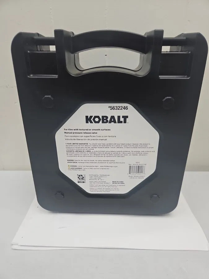 Вакуумная присоска Kobalt 242-lb 7.87-in X 7.87 in X 3.74 in Tile Vacuum Suction